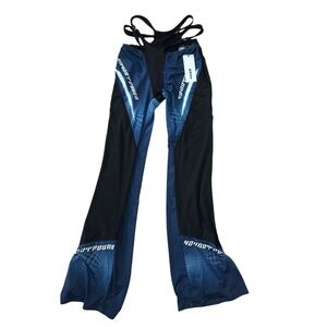 Women's Black and Blue Jumpsuit